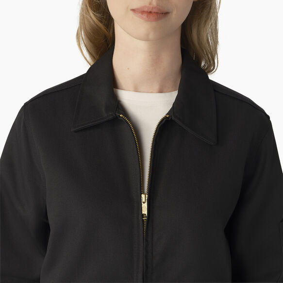 Women&#39;s Unlined Eisenhower Jacket - Black &#40;BSK&#41;