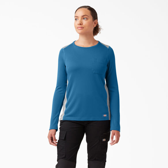 T-shirt &agrave; manches longues Temp-iQ&reg;&nbsp;365 pour femmes - Vallarta Blue &#40;V2B&#41;