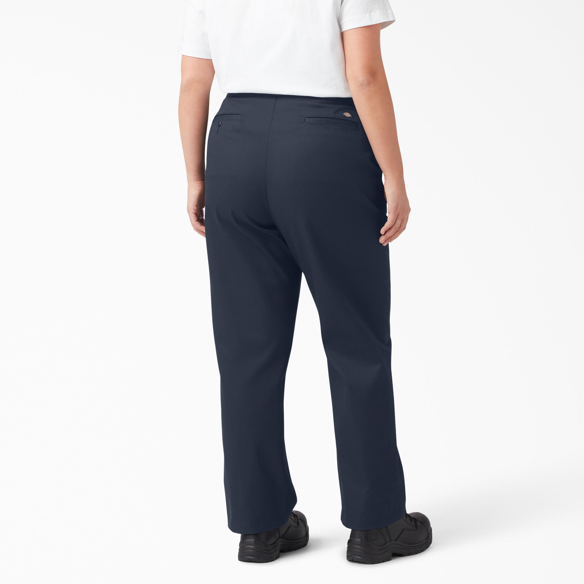 Womens navy blue discount dickies work pants