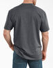 T-shirt en tissu chin&eacute; &eacute;pais &agrave; manches courtes - Charcoal Gray Heather &#40;CGH&#41;