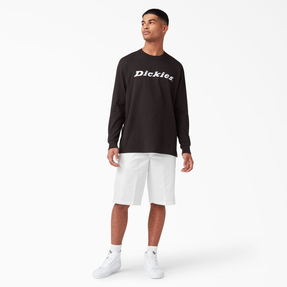 Short de travail ample sans pli, 13&nbsp;po - White &#40;WH&#41;