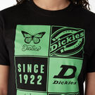 T-shirt &agrave; imprim&eacute; de style groupe pour femmes - Black &#40;KBK&#41;