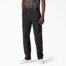 Pantalon &agrave; appliqu&eacute;s Reworked - Rinsed Black Bandana &#40;R1B&#41;