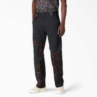Pantalon à appliqués Reworked - Rinsed Black Bandana (R1B)