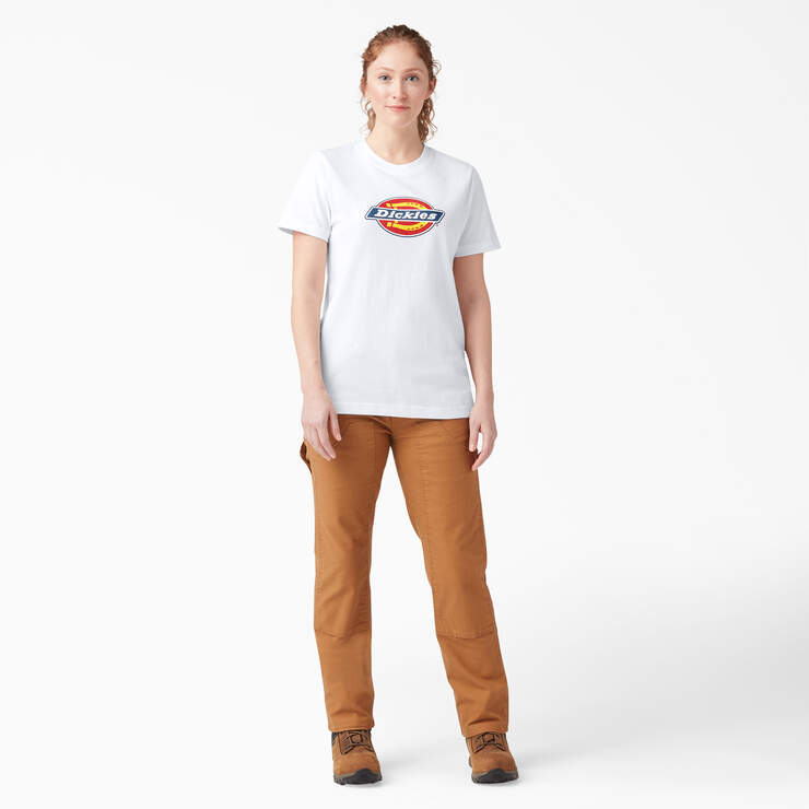 T-shirt épais à logo pour femmes - White (WH) numéro de l’image 4