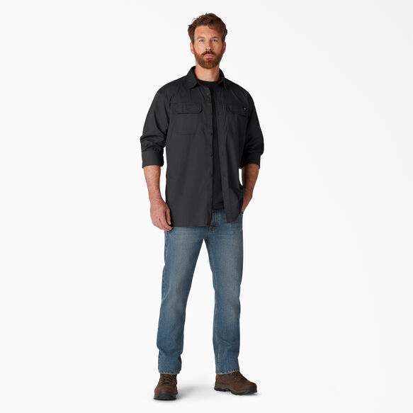 Chemise FLEX en tissu antid&eacute;chirure - Rinsed Black &#40;RBK&#41;