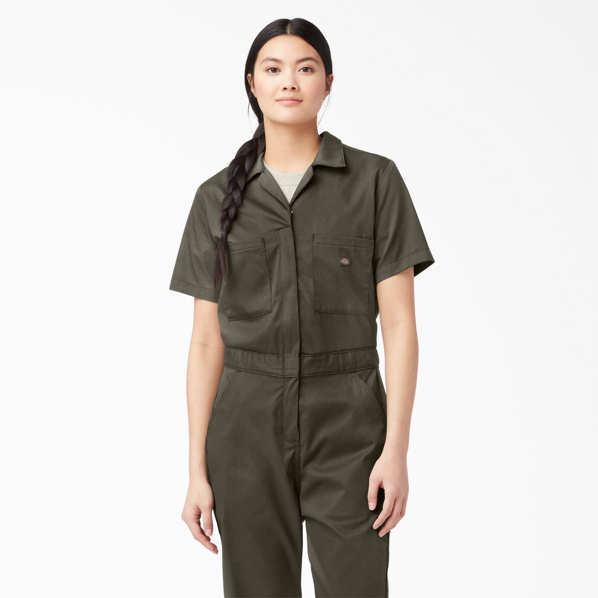 Short sleeve boiler suit womens store