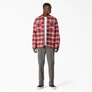 Pattern Lined Shirt Jacket - Aged Brick Plaid &#40;LPA&#41;