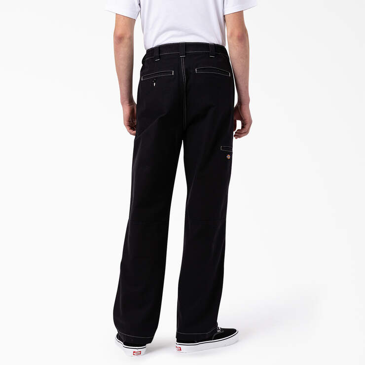 Florala Relaxed Fit Double Knee Pants - Black (BKX) image number 2