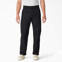 Pantalon de travail à revers et de coupe standard - Black (BKX)