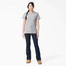 T-shirt &eacute;pais &agrave; manches courtes pour femmes - Heather Gray &#40;HG&#41;