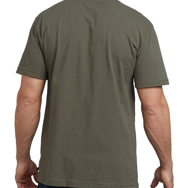 Relaxed Fit Test of Time Graphic T-Shirt - Moss Green (AMG) image number 2