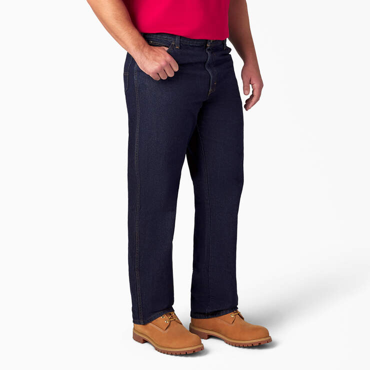 Jeans de coupe standard - Rinsed Indigo Blue (RNB) numéro de l’image 7