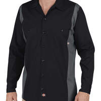 Industrial Colour Block Long Sleeve Shirt - 