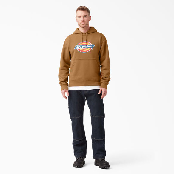 Water Repellent Logo Hoodie - Brown Duck &#40;BD&#41;