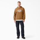Water Repellent Logo Hoodie - Brown Duck &#40;BD&#41;