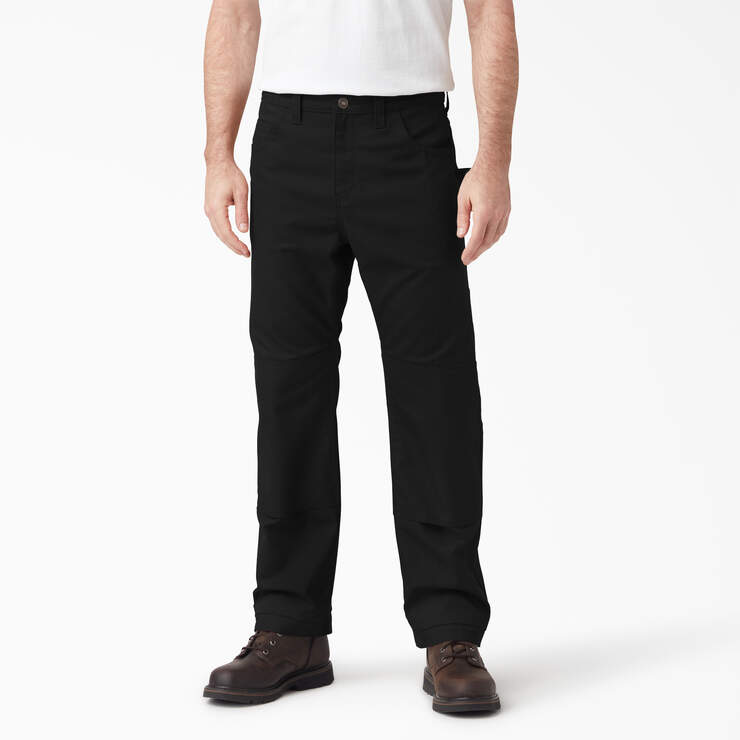 FLEX DuraTech Relaxed Fit Duck Pants - Black (BK) image number 1