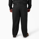 Loose Fit Double Knee Work Pants - Black &#40;BK&#41;