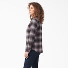 Women&#39;s Plaid Flannel Long Sleeve Shirt - Dusty Purple Highland Plaid &#40;B2X&#41;