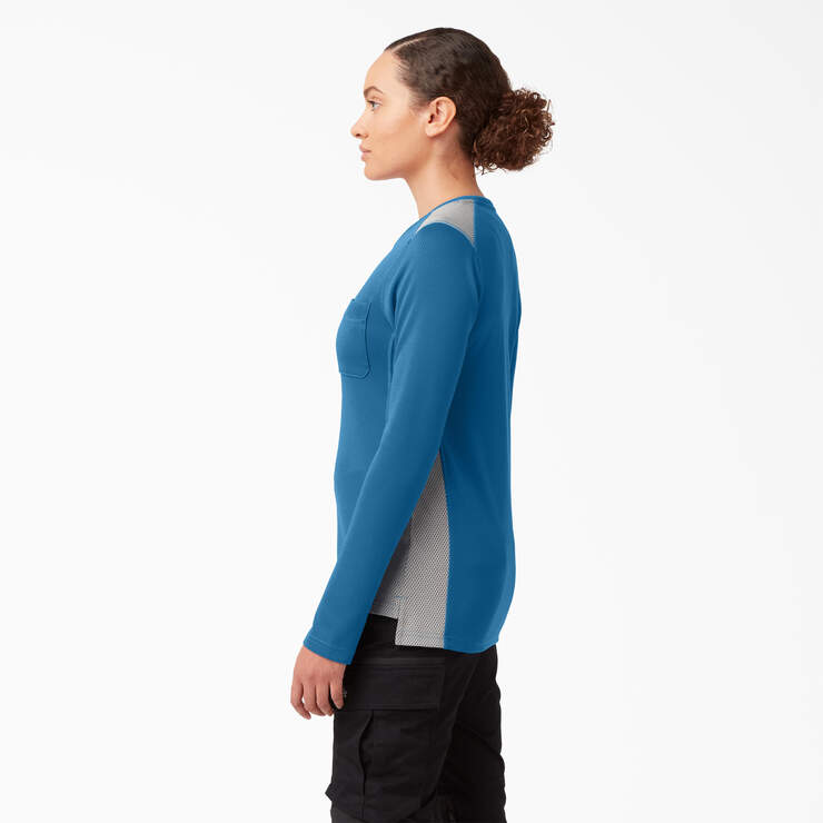 T-shirt à manches longues Temp-iQ® 365 pour femmes - Vallarta Blue (V2B) numéro de l’image 3