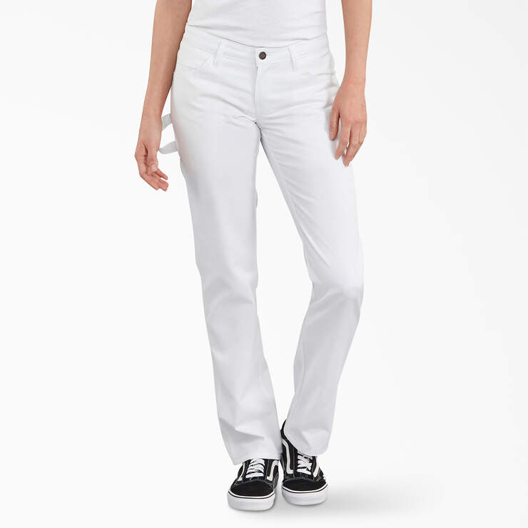 Women's FLEX Relaxed Fit Carpenter Painter's Pants - Dickies Canada