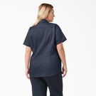 Women&#39;s Plus 574 Original Work Shirts - Dark Navy &#40;ASN&#41;