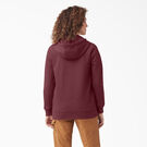 Women&#39;s Heavyweight Full-Zip Fleece Hoodie - Burgundy Heather &#40;BYH&#41;