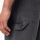 Pantalon menuisier en coutil d&eacute;lav&eacute; &agrave; la pierre - Stonewashed Black &#40;SBK&#41;