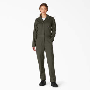 Women's Long Sleeve Cotton Coverall