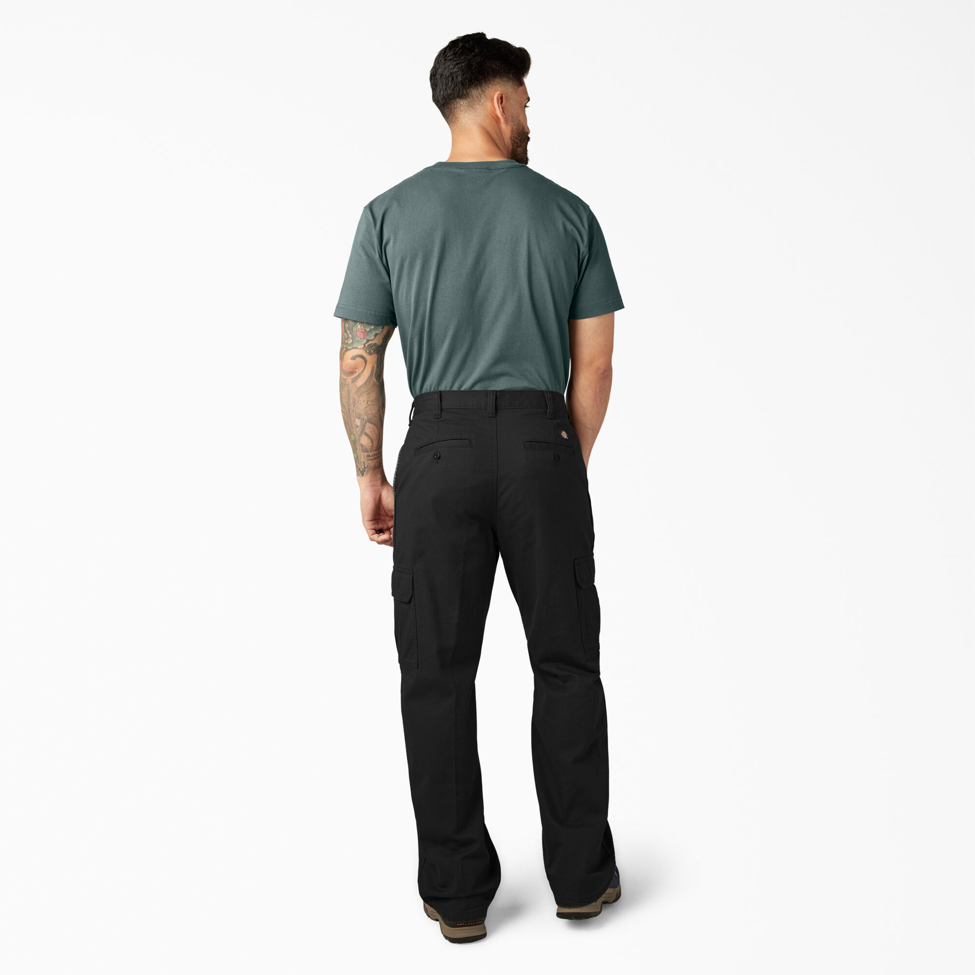 Black cargo pants with pockets best sale