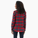 Chemise en flanelle &agrave; manches longues et &agrave; motif tartan pour femmes - English Red Tartan &#40;A1D&#41;