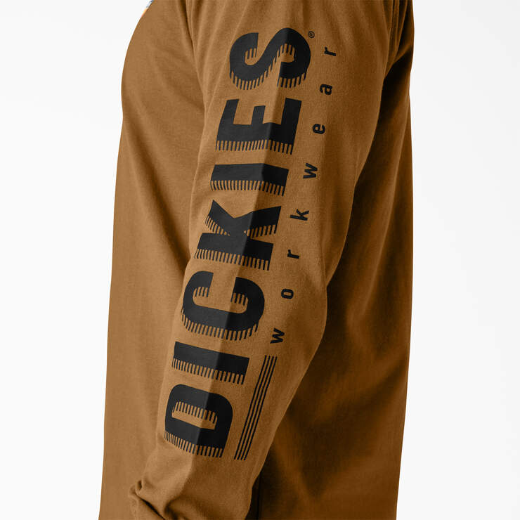 T-shirt à manches longues et à imprimé Workwear - Brown Duck (BD) numéro de l’image 5