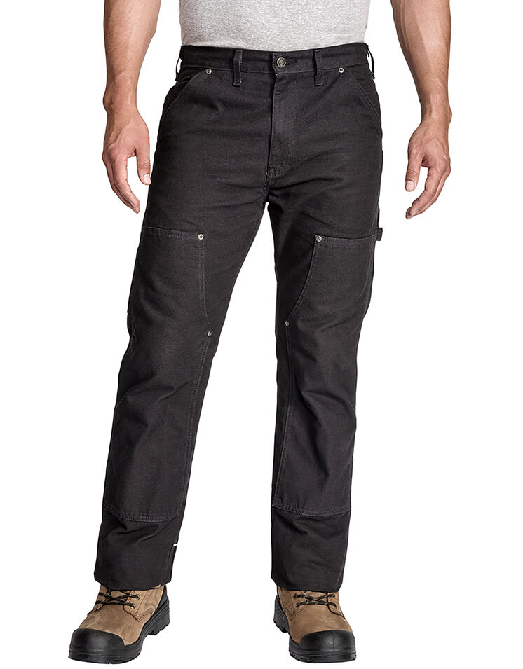 Double Front Brushed Duck Pants - Rinsed Black &#40;RBK&#41;