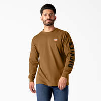 T-shirt à manches longues et à imprimé Workwear - Brown Duck (BD)