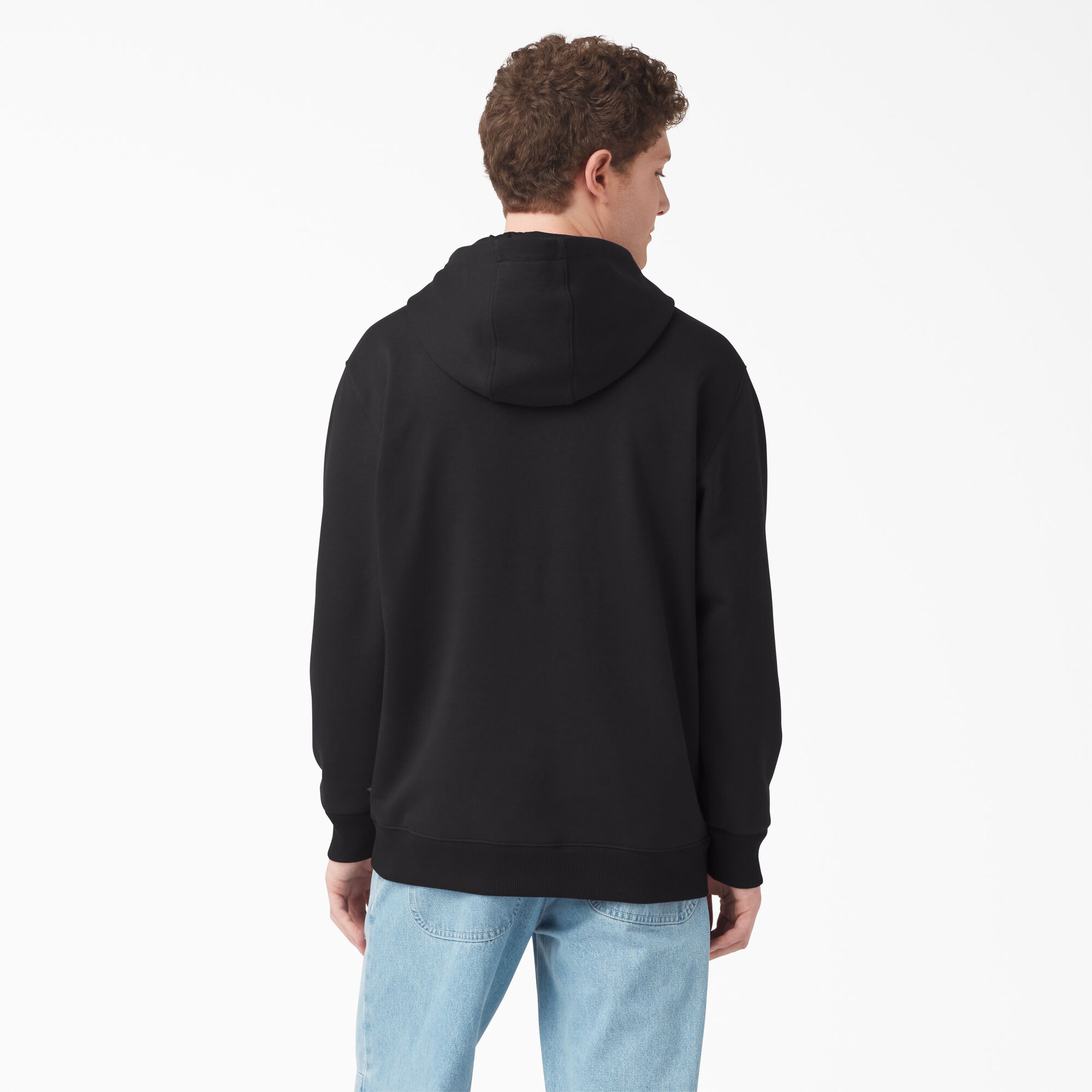 Black fleece hoodies shop