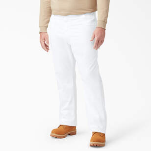 Relaxed Fit Straight Leg Painter's Pants