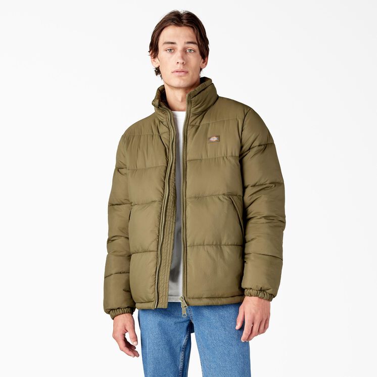 Waldenburg Puffer Jacket - Military Green &#40;ML&#41;