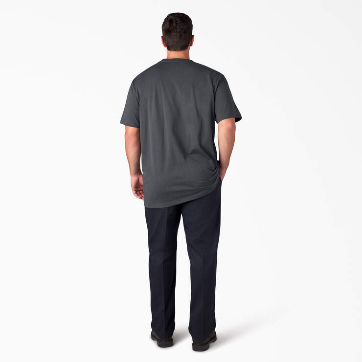 T-shirt épais à manches courtes et à poche - Charcoal Gray (CH) numéro de l’image 12