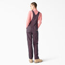 Women&rsquo;s Regular Fit Hickory Stripe Bib Overalls - Pink/Navy Hickory Stripe &#40;KRS&#41;