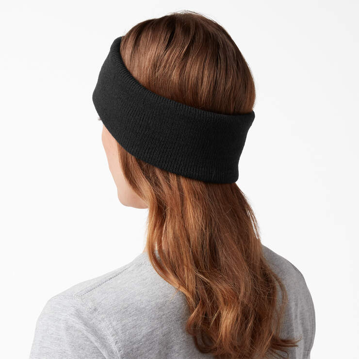 Knit Headband - Black (BK) image number 3