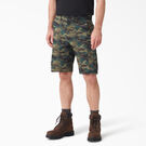 FLEX Cooling Regular Fit Cargo Shorts, 11&quot; - Hunter Green Camo &#40;H2C&#41;