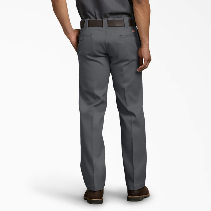 Men's 873 FLEX Slim Fit Work Pants - Charcoal Gray (CH) image number 2