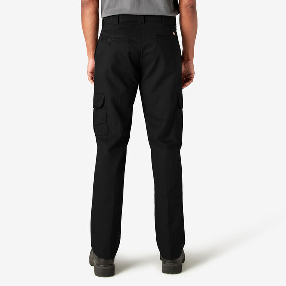FLEX Regular Fit Cargo Pants - Black &#40;BK&#41;