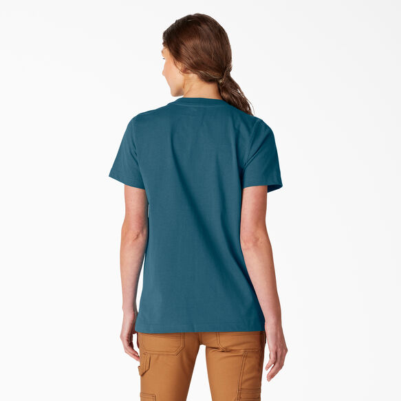 T-shirt &eacute;pais &agrave; manches courtes pour femmes - Deep Sky &#40;DS1&#41;