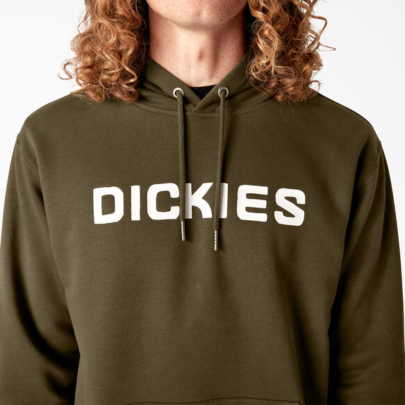 Dickies Skateboarding Graphic Hoodie - Dark Olive &#40;DV9&#41;