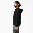 Fleece Lined Zip Hoodie - Black &#40;BK&#41;