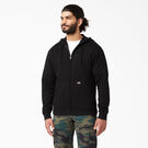 Fleece Lined Zip Hoodie - Black &#40;BK&#41;