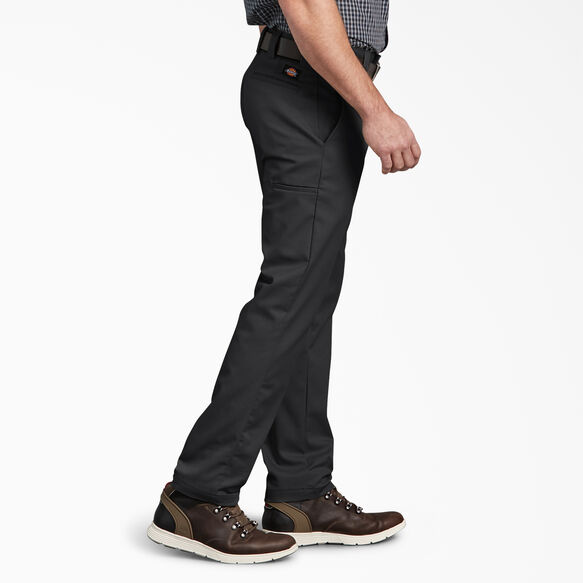 Pantalon de travail ajust&eacute; &agrave; poche multi-usage et &agrave; jambe fusel&eacute;e - Black &#40;BK&#41;