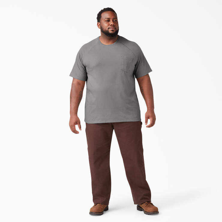 Cooling Short Sleeve Pocket T-Shirt - Smoke Gray (SM) image number 8