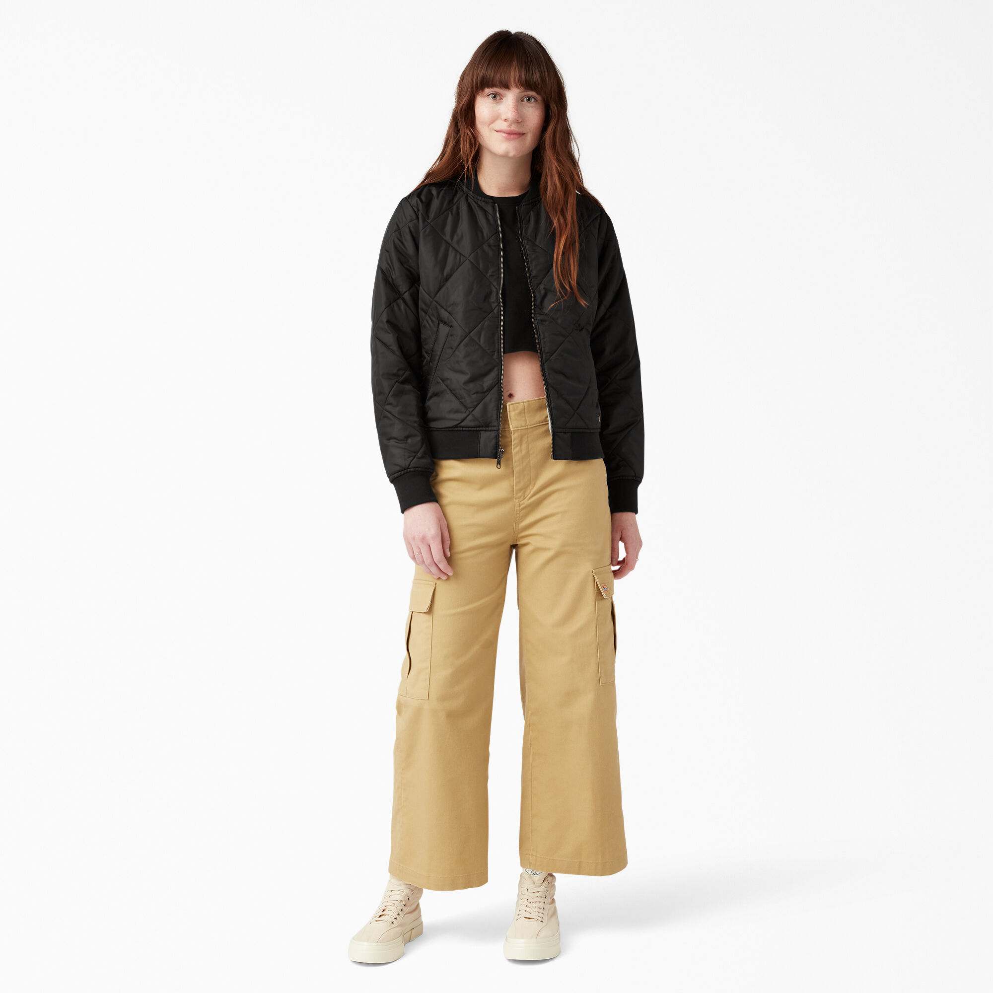 Women s Quilted Bomber Jacket
